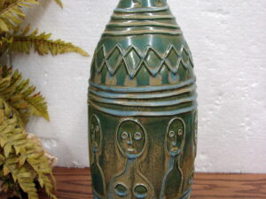 Vintage Red Wing Pottery Charles Murphy 1940's Art Deco Tall Vase M-3013