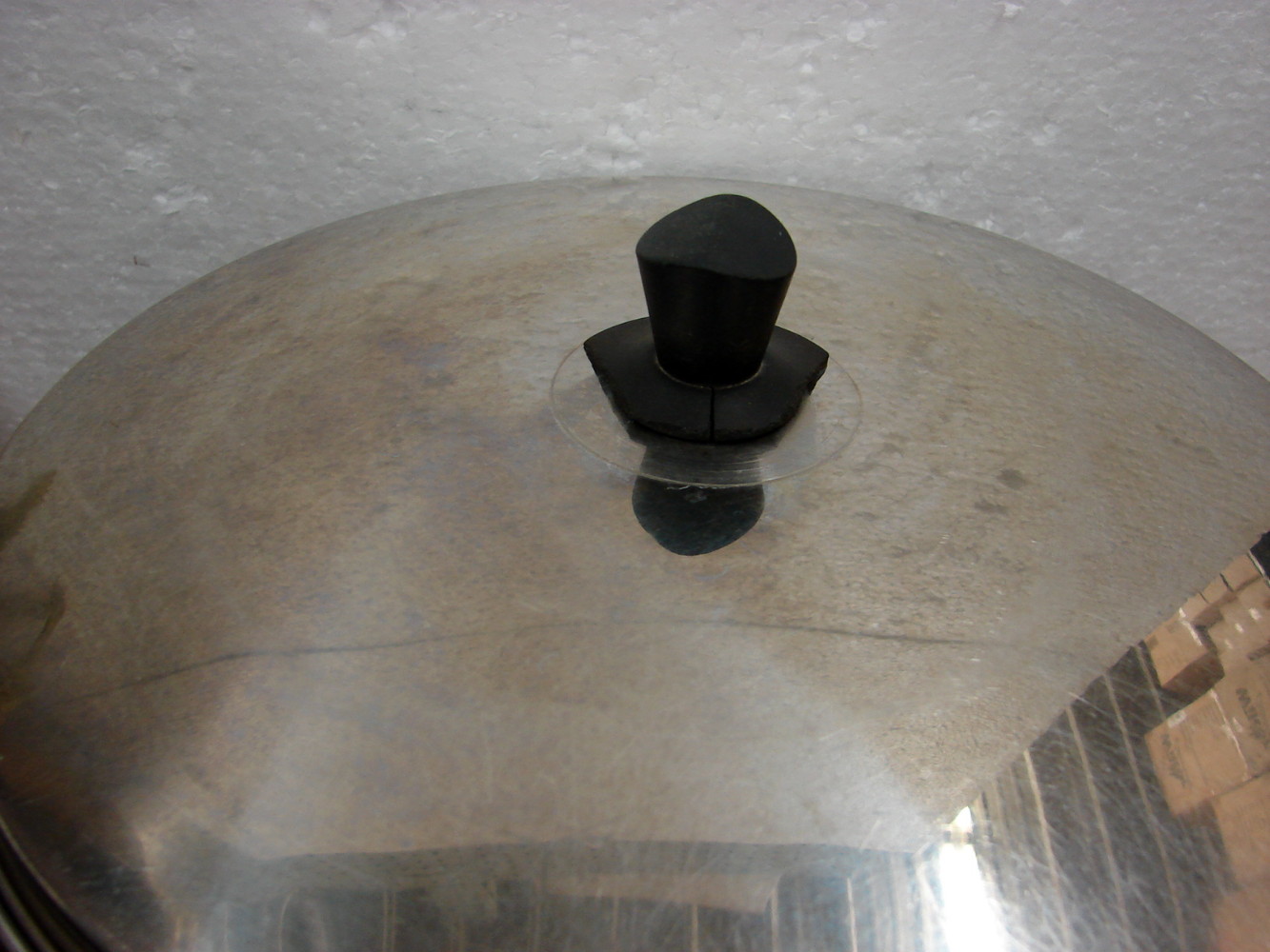 Vintage Sears Stainless Steel Copper Bottom Stock Pot Sauce Pan Double Boiler - Image 3