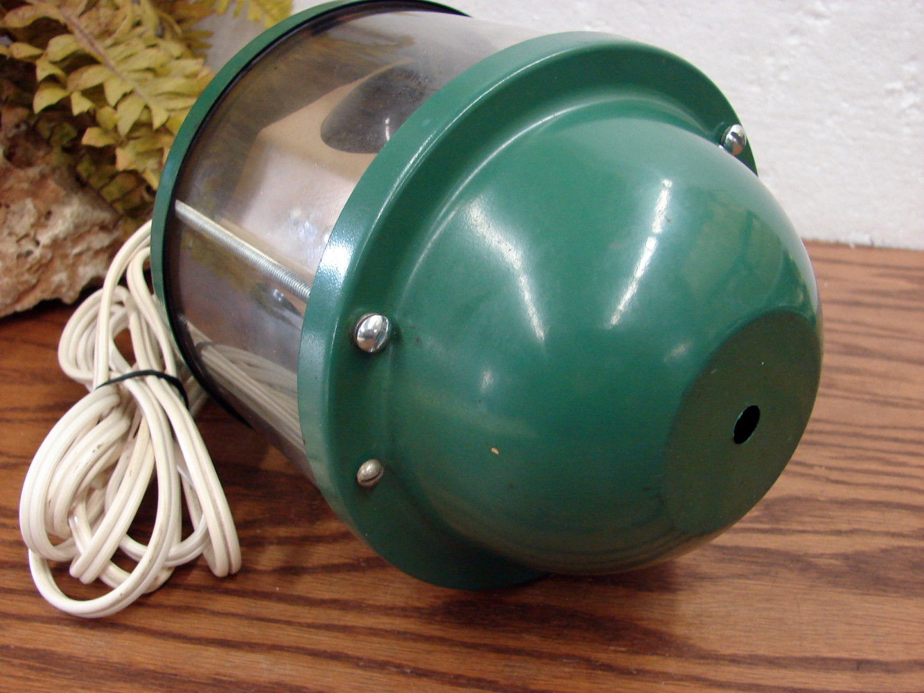 Vintage 1960 Swiss Golden Beacon Revolving Multi Colored Disco Party Lamp Tested - Image 3