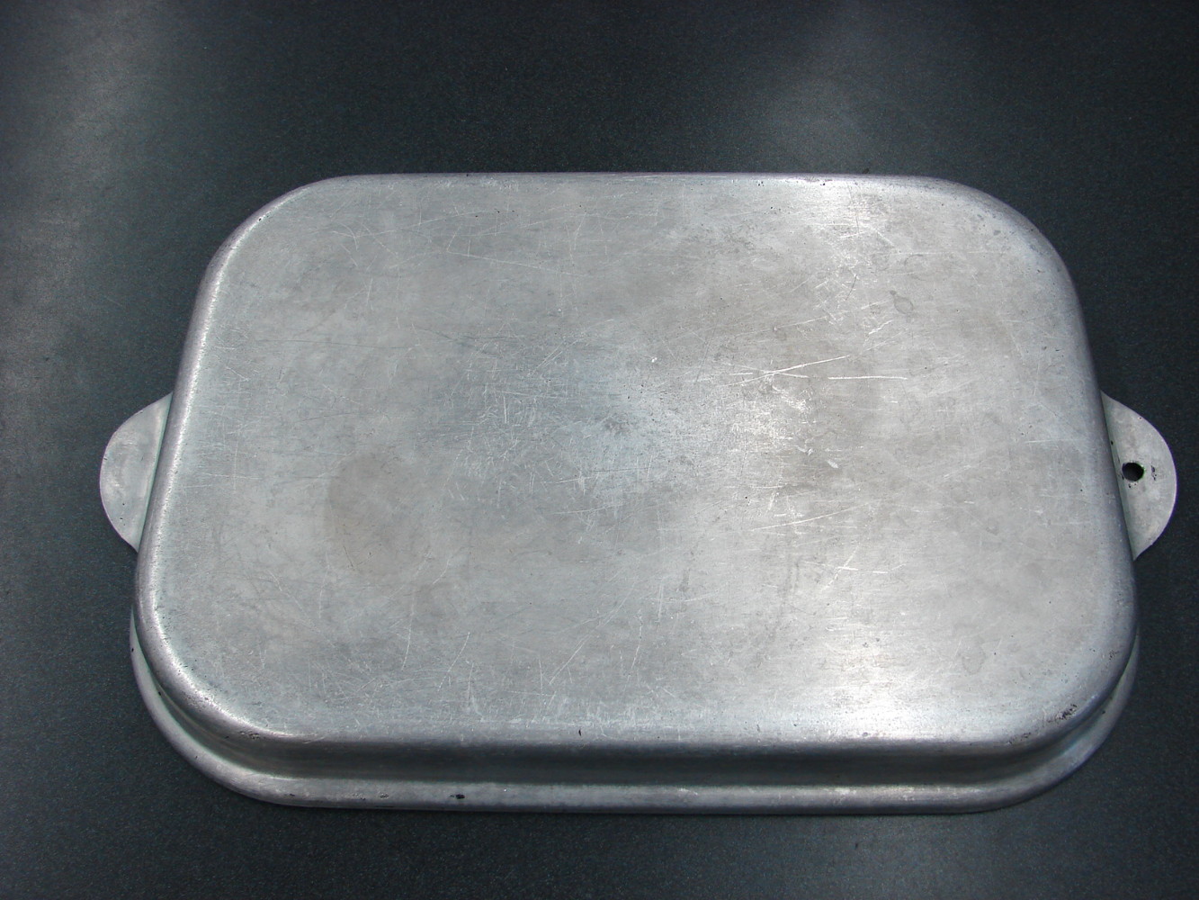 Vintage Wear-Ever Aluminum #918 Open Roasting Lid Pan 16 x 11" - Image 2