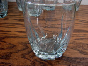 Set/7 Vintage Anchor Hocking Central Park On the Rocks Whiskey Glasses