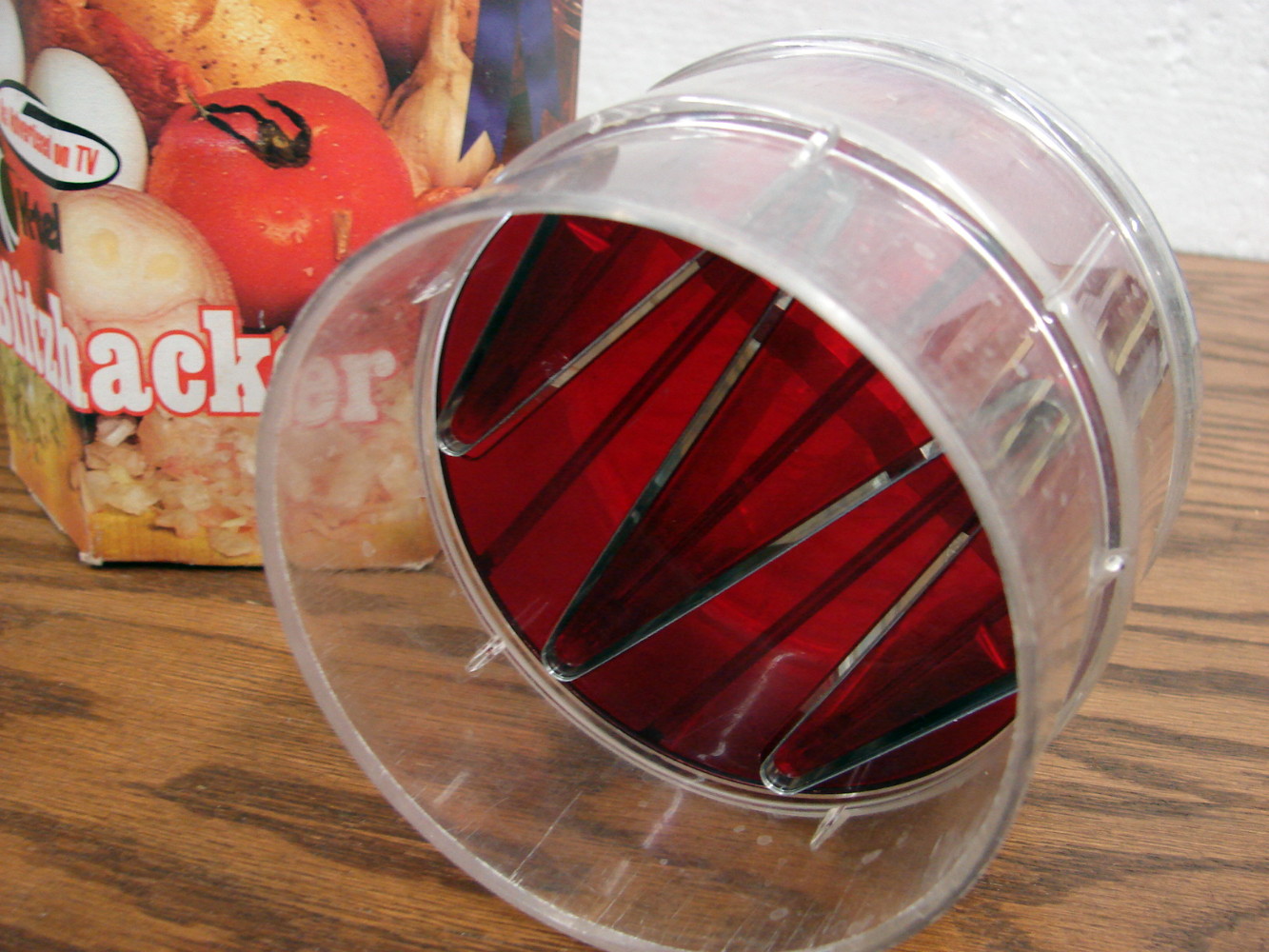 Vintage K-tel Blitzhacker Self Cleaning Food Chopper Swiss Design - Image 3