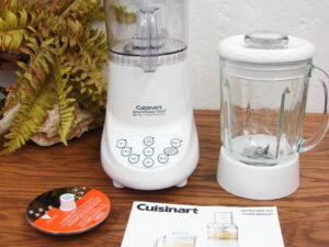 Like New Cuisinart SmartPower Duet Blender Food Processor BFP-703 Tested Working