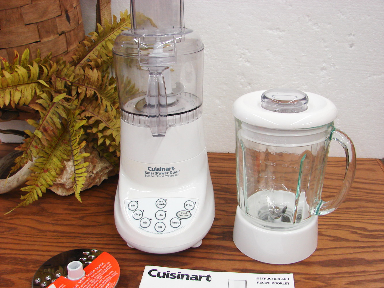 Like New Cuisinart SmartPower Duet Blender Food Processor BFP-703 Tested Working - Image 3