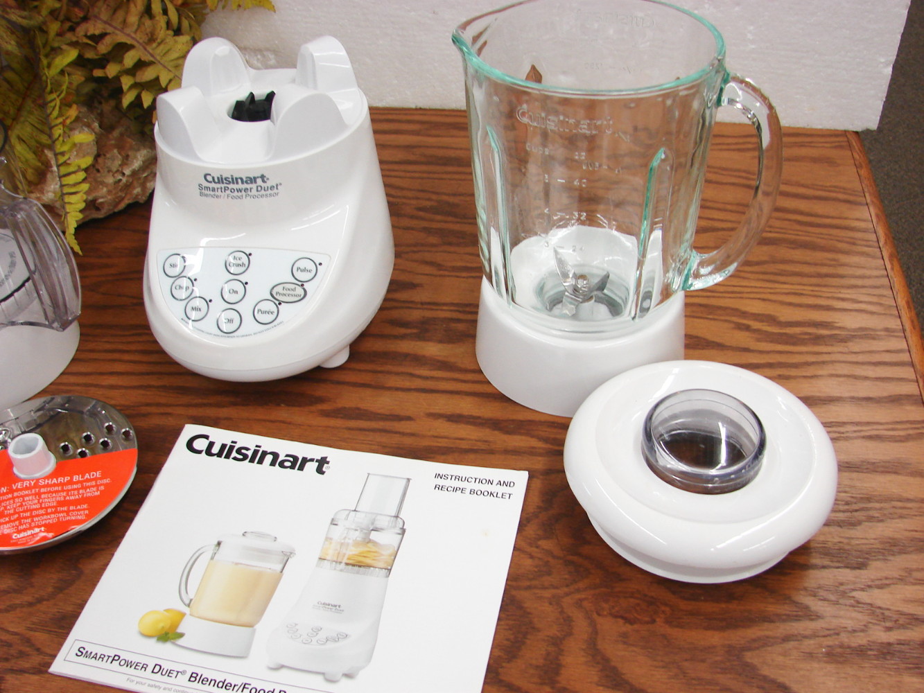 Like New Cuisinart SmartPower Duet Blender Food Processor BFP-703 Tested Working - Image 4