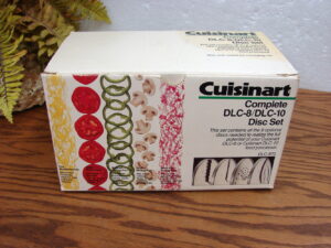 Cuisinart Complete Boxed 8 Disc Set for DLC-8 or DLC-10 Food Processor Set #2