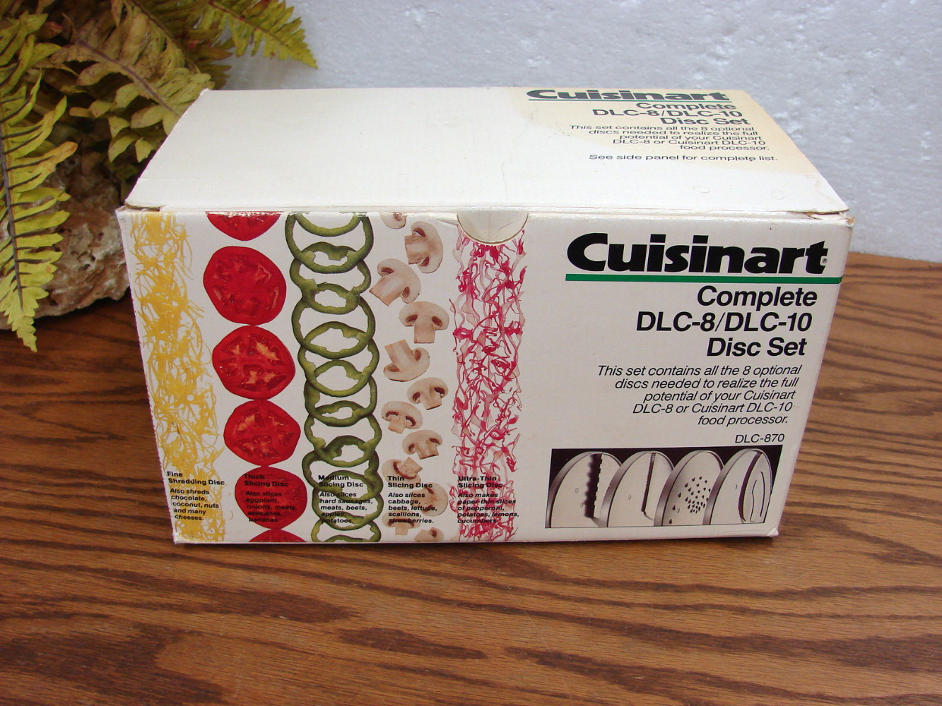 Cuisinart Complete Boxed 8 Disc Set for DLC-8 or DLC-10 Food Processor Set #2