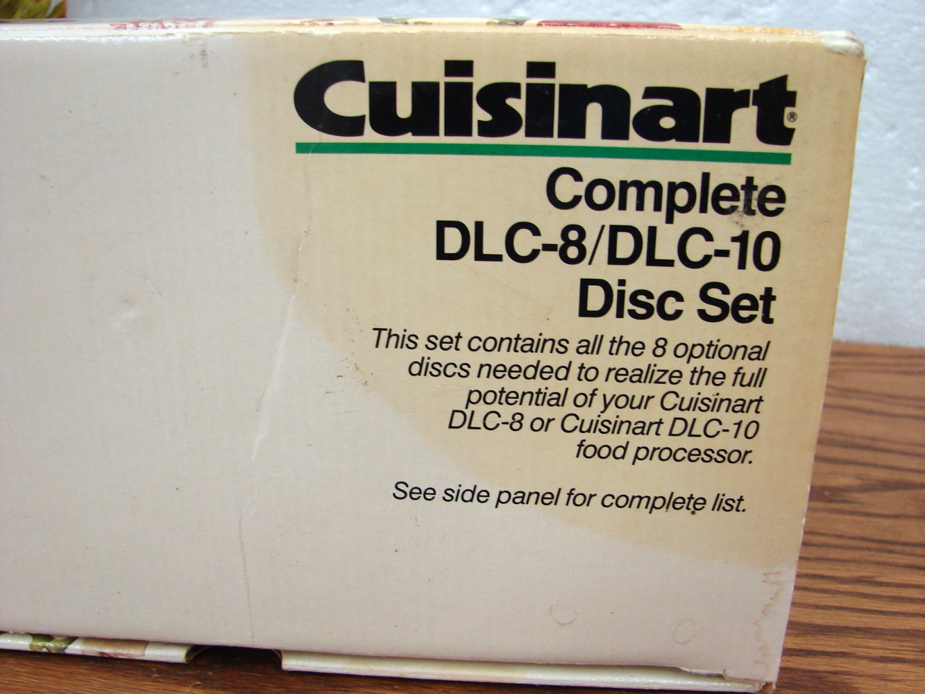 Cuisinart Complete Boxed 8 Disc Set for DLC-8 or DLC-10 Food Processor Set #2 - Image 3