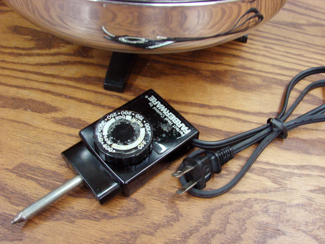 Used Farberware Stainless Steel Cooks Handle 12" Electric Skillet B3000 Tested Working - Image 2