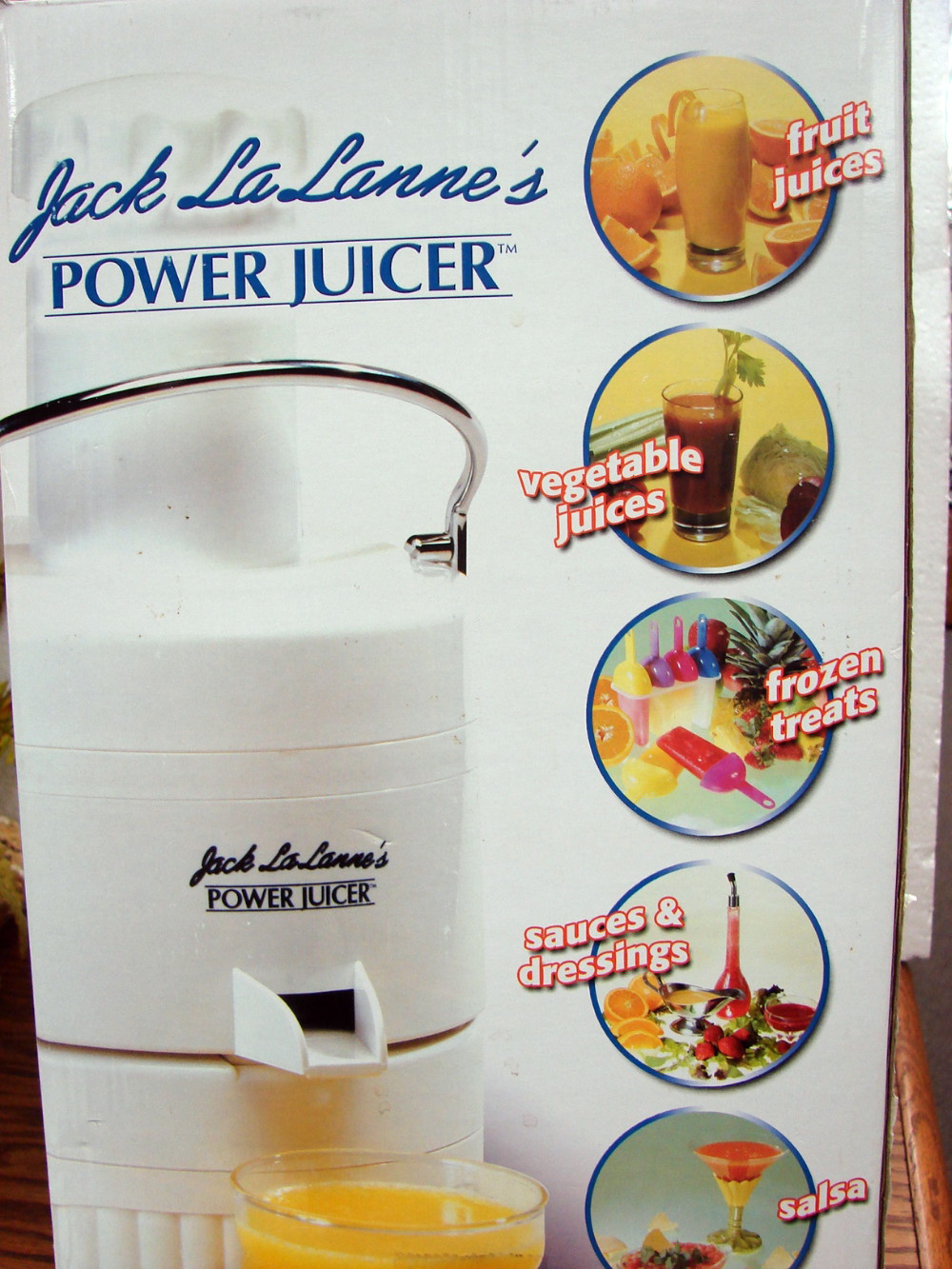 Like New Tristar Jack LaLanne's Power Juicer Centrifuge Model CL-003AP Tested in Box - Image 3