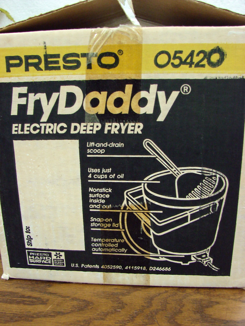 Brand New Complete Vintage Presto FryDaddy Electric Deep Fryer #05420 Non Stick 4 Cup - Image 3