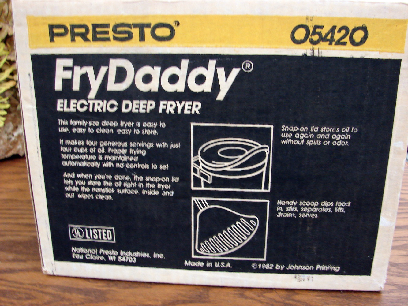 Brand New Complete Vintage Presto FryDaddy Electric Deep Fryer #05420 Non Stick 4 Cup - Image 4
