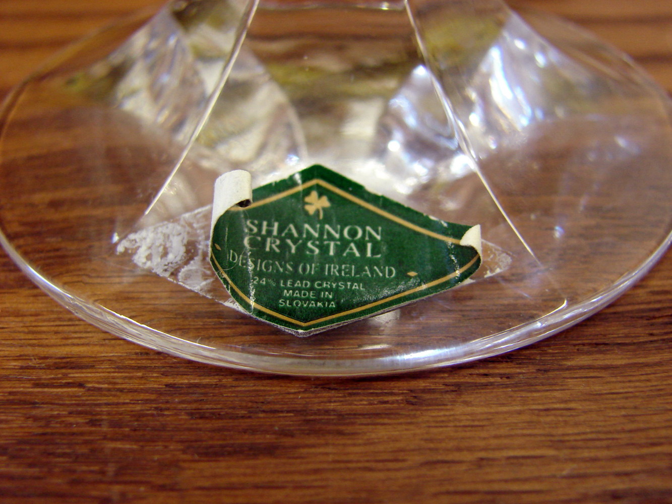 Set/12 Shannon Dublin Godinger Slovakia 24% Lead Crystal Martini Glasses 6 3/4" x 5" - Image 3