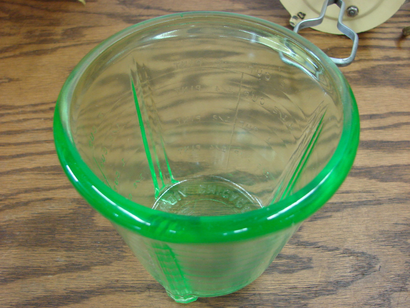 Vintage Electric Uranium Glass Moderne Hi-Speed Whipper Vidrio Products Blender Knapp Monarch - Image 8