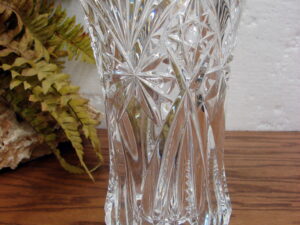 Vintage Heavy Lead Crystal Vase J.G. Durand Vincennes cristal d'arques France